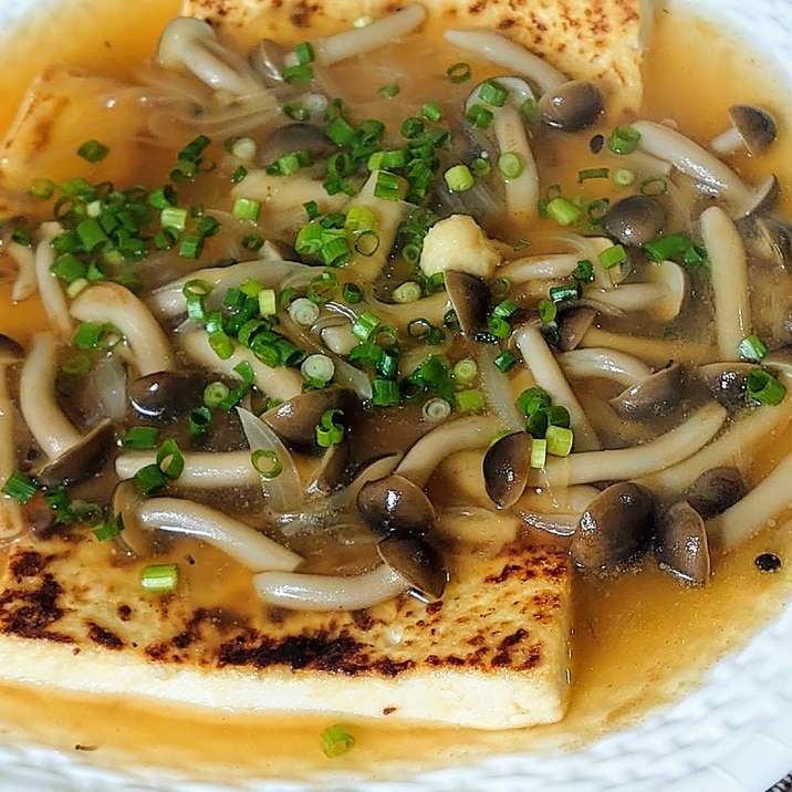 豆腐ステーキの洋風シメジあんかけ レシピ 作り方 By おっさん5593 楽天レシピ 豆腐ステーキの洋風シメジあんかけ レシピ 作り方 By おっさん5593 楽天レシピ